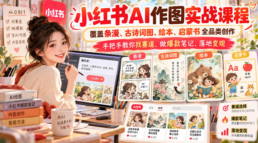 小红书精品项目-轻创终点站